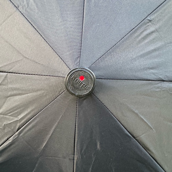 Vintage KNIRPS Black Italian Handl Umbrella - Picture 9 of 15